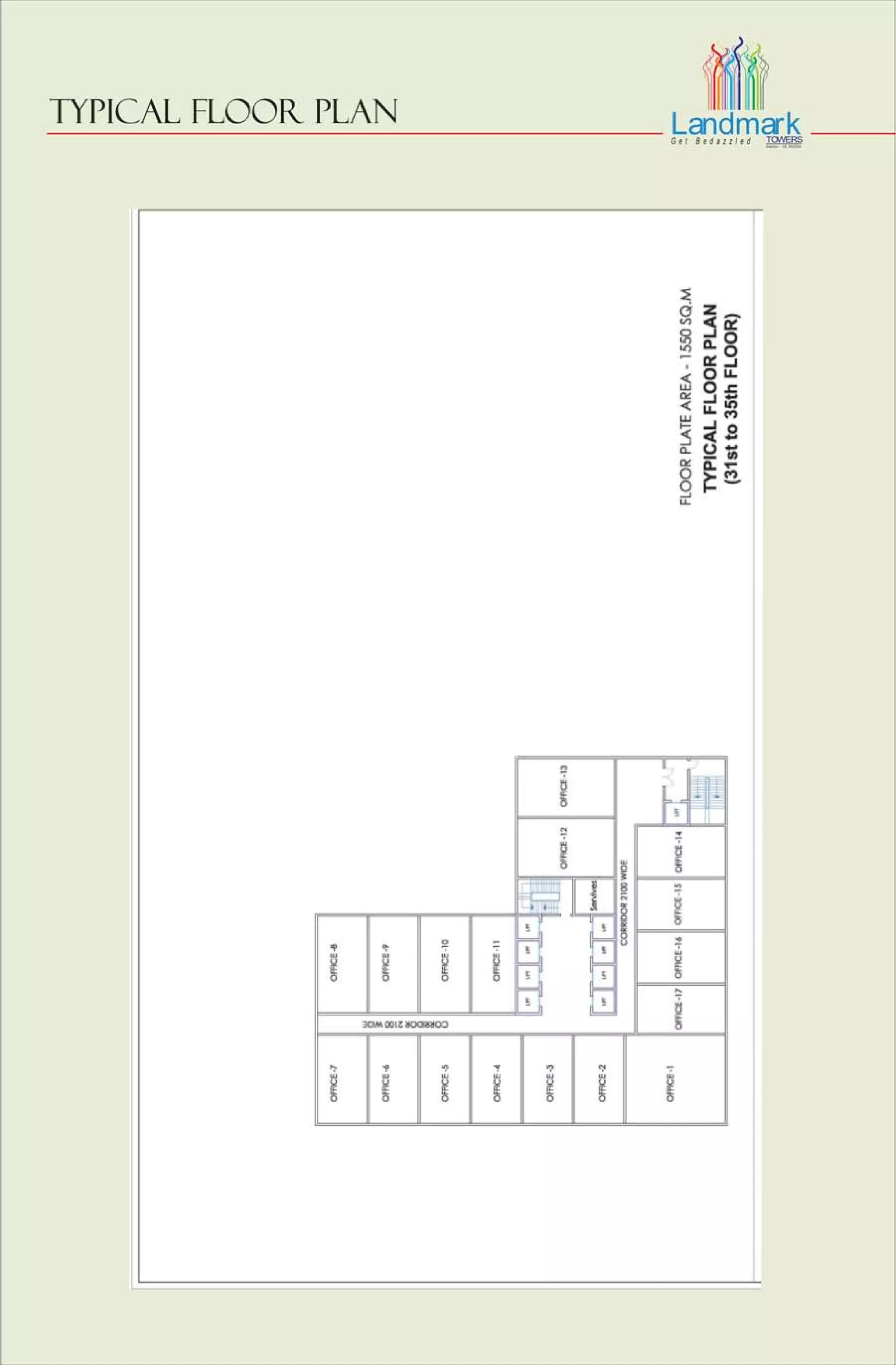 LANDMARK TOWER@9650203482 ASSURED RETURN