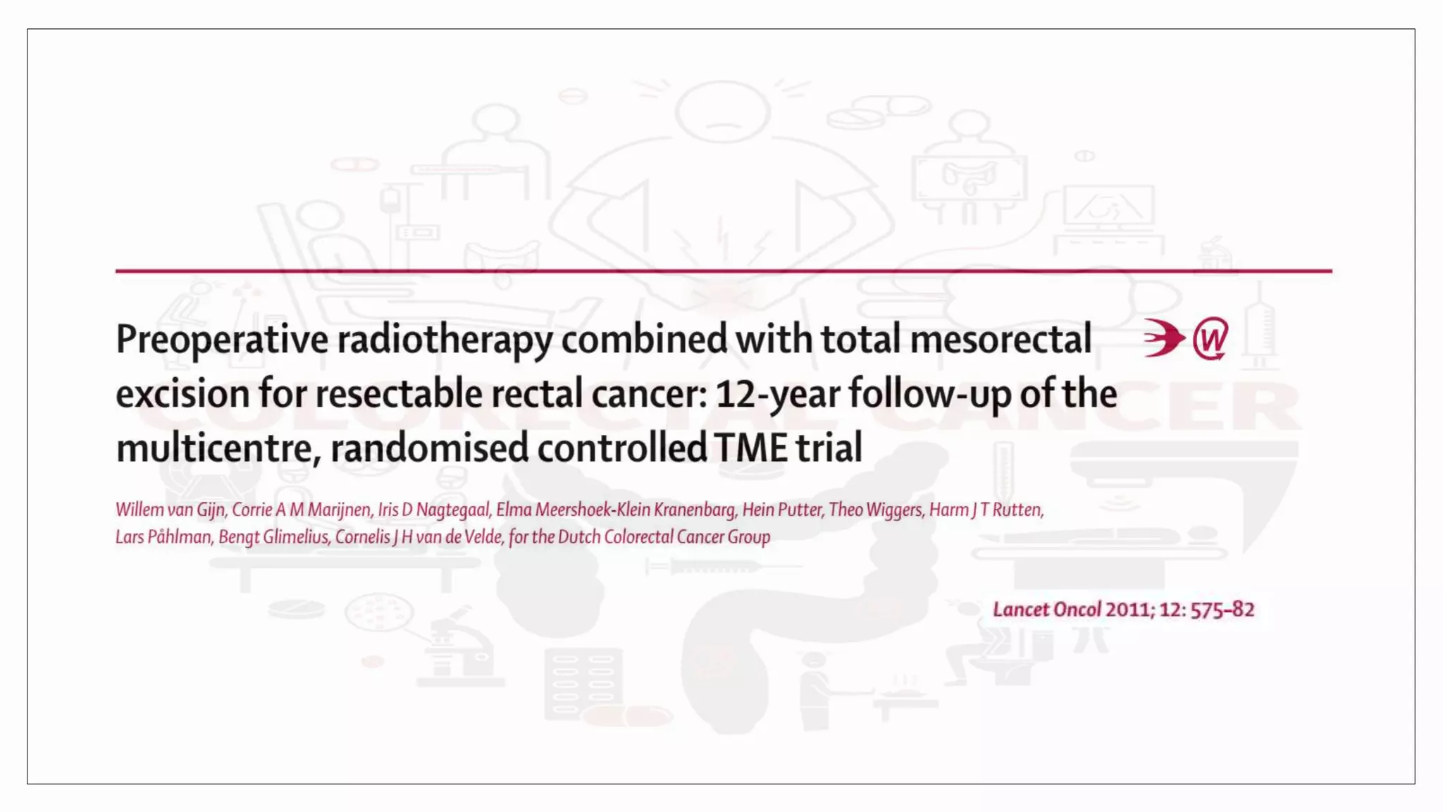 landmark trials in ca rectum.pptx