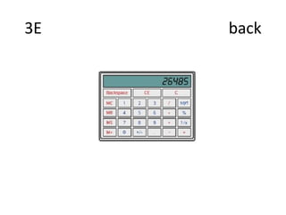 3E   back
 