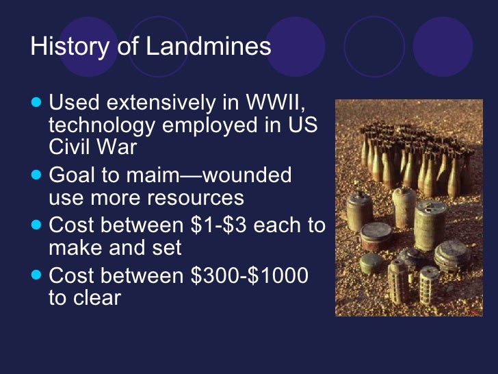 Landmines