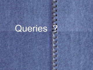 Queries  ? 