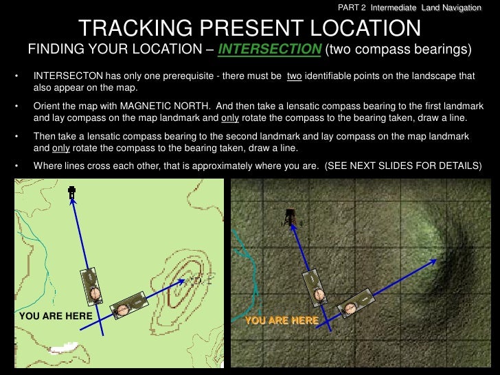 Land navigation part 2