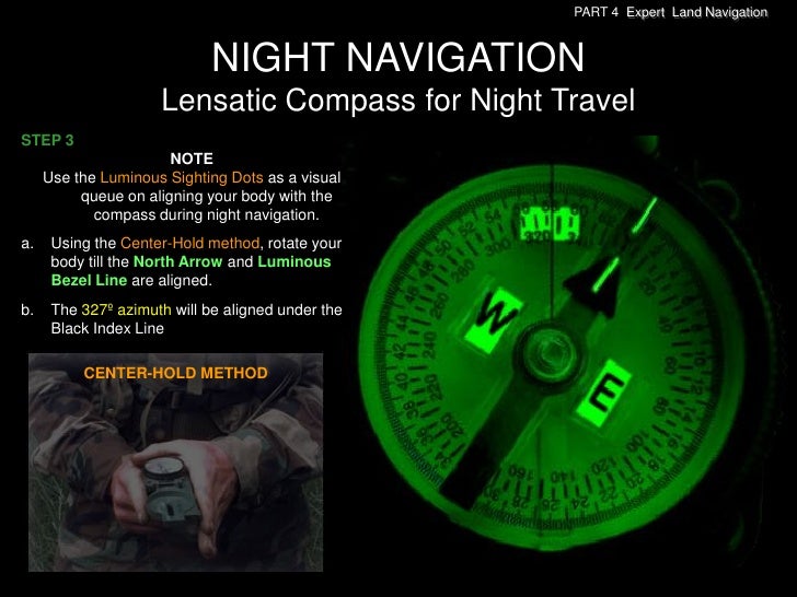 Land navigation part 4