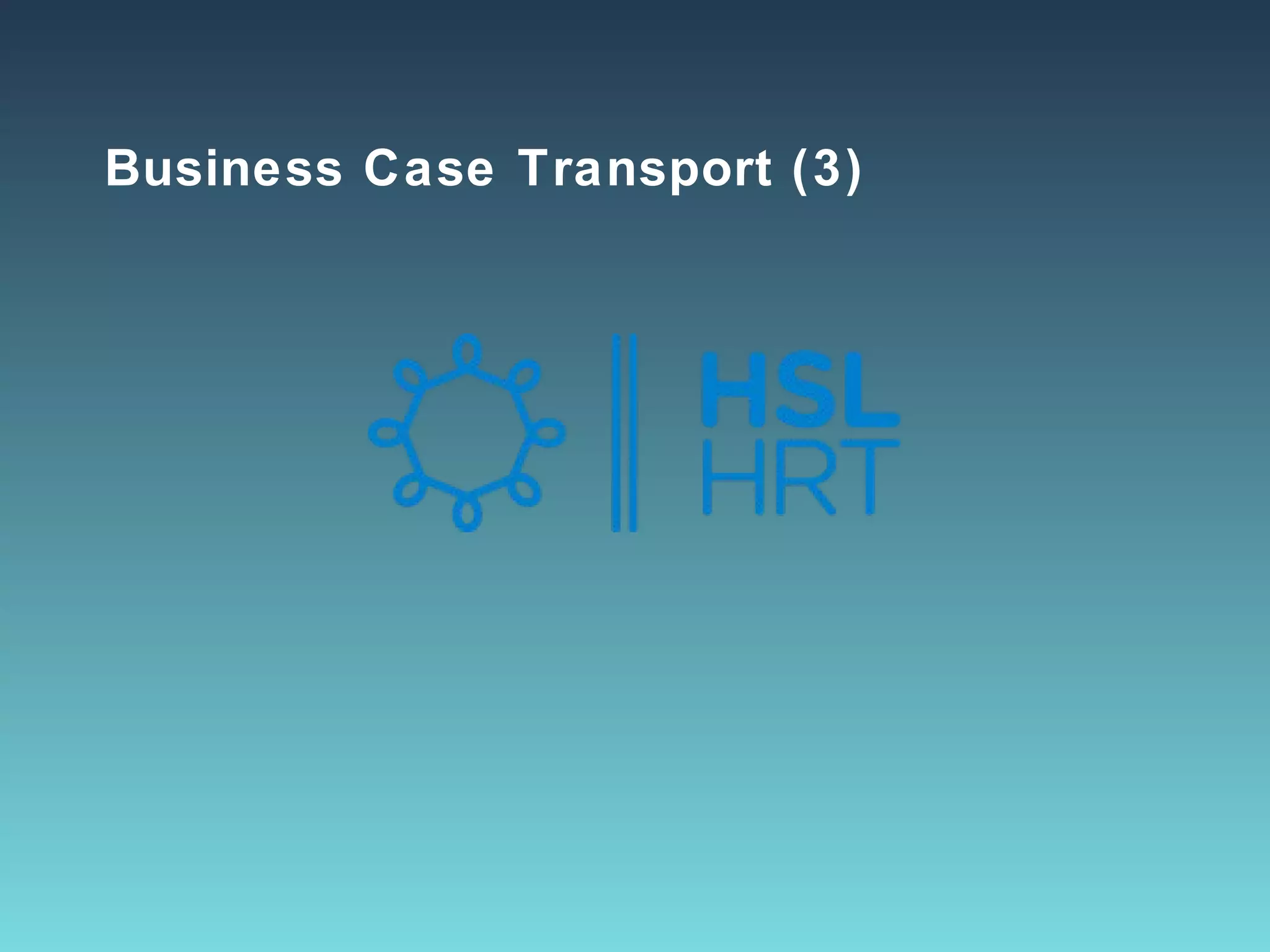 Business Case Transport (3)
 