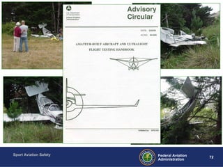 Sport Aviation Safety
72Federal Aviation
Administration
 