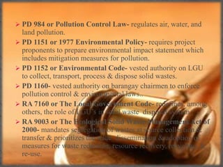 Trash- is useless or worthless matter that is unsightly but does no contain odor-producing wastes