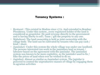 Land reforms in india | PPT