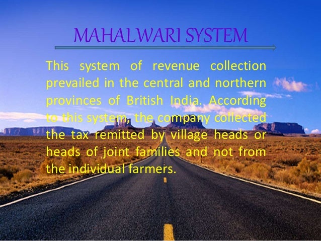 ryotwari system «ryotwari» the ryotwari system, instituted in some parts of british india, was one of the two main systems used to collect revenues from the cultivators of. ryotwari system «ryotwari» the ryotwari system, instituted in some parts of british india, was one of the two main systems used to collect revenues from the cultivators of.