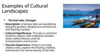 Presentation on cultural landscape and there role shaping tourism ...