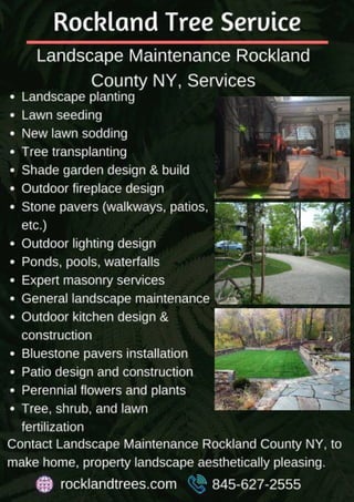 Landscape Maintenance in Rockland County