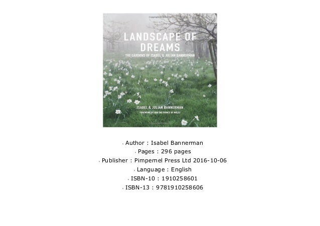 Landscape of Dreams: The Gardens of Isabel and Julian Bannerman TOP R… Landscape of Dreams: The Gardens of Isabel and Julian Bannerman TOP R… on Isabel And Julian Bannerman
id=59679