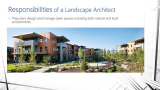 Landscape architect | PPT