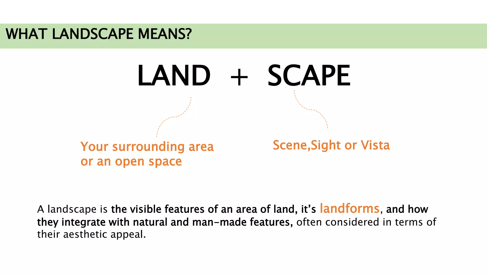 Landscape Architecture M2 Pptx