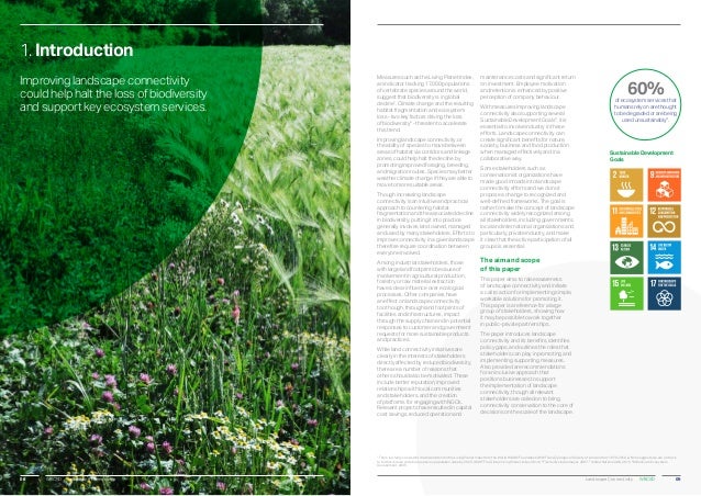 Landscape connectivity - a call to action