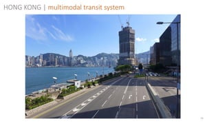 74
HONG KONG | multimodal transit system
 