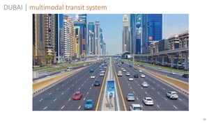 80
DUBAI | multimodal transit system
 