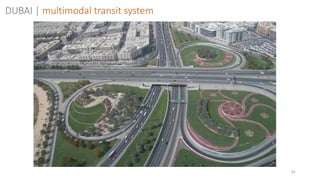 81
DUBAI | multimodal transit system
 