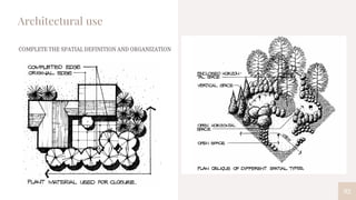 92
Architectural use
COMPLETE THE SPATIAL DEFINITION AND ORGANIZATION
 