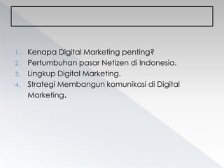 Lingkup Digital Marketing Public Relations: Menjembatani Komunikasi Bisnis dan Audiens di Era Digital