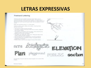 LETRAS EXPRESSIVAS
 