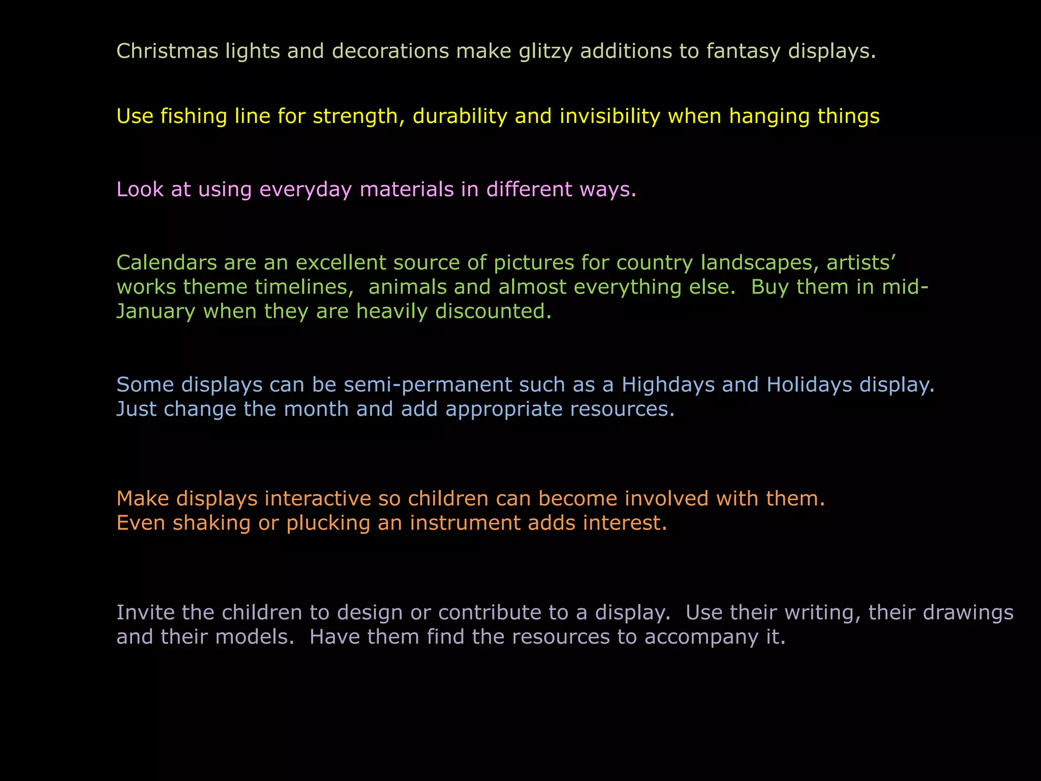 Independent access to the resources by the students is critical. Instant gratification is expected. Eye-catching displays, and colorful covers rule.  Although orderly, organized access is imperative for staffand important for students, rows and rows of shelves can be daunting. Create sections that make the popular titles easy to find by even the youngest patron or the most reluctant reader.  