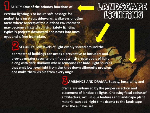 landscape lighting ppt landscape lighting landscape lighting ppt landscape lighting