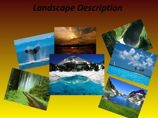 Landscape Description
 