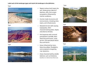 Landscape Matching Activity Year 8 Geography.docx