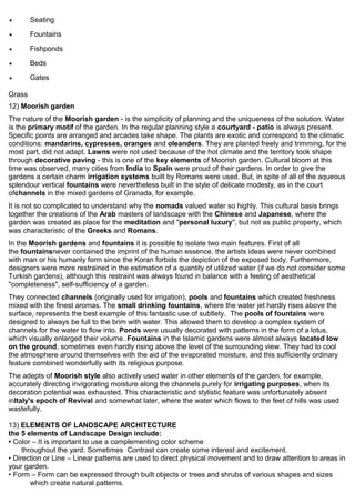 Landscape Design Field Notes Example Landscape notes | DOC