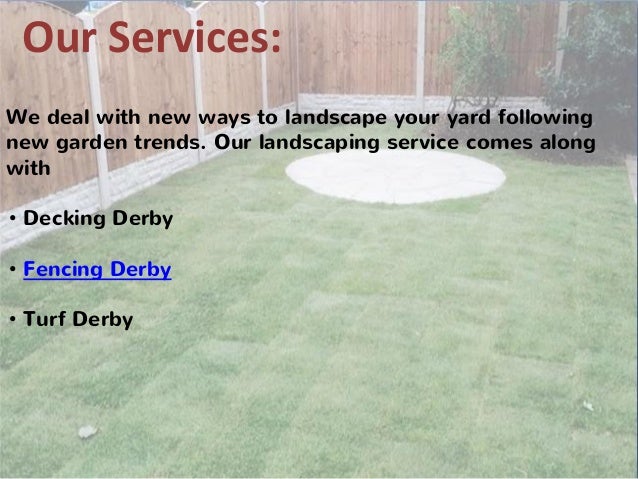 Landscaping In Derby With Expertise