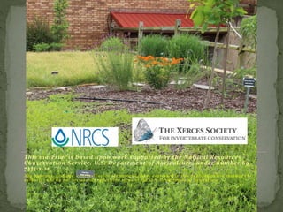 This material is based upon work supported by the Natural Resources
Conservation Service, U.S. Department of Agriculture, under number 69-
7335-1-21
Any opinions, f indings, conclusions, or recommendations expressed in this publ ication are those of the
author(s) and do not necessari ly ref lect the views of the U.S. Department of Agriculture