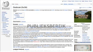 PUBLIEKSBEREIK

 
