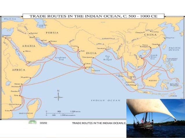 Goods traded indian ocean maritime system