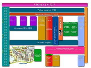 Aktiviteter ”døgnet rundt”Lett adkomst med fly, tog og buss