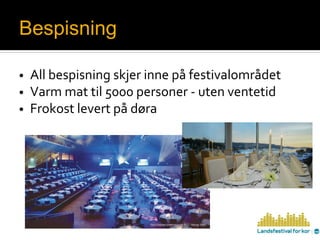 Eget program med 3 weekend-samlinger i forkant av landsfestivalen