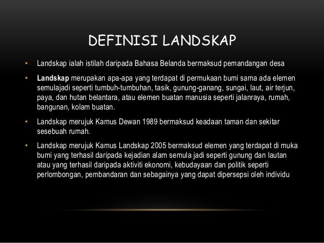 Lukisan Landskap Taman Melayu | Cikimm.com