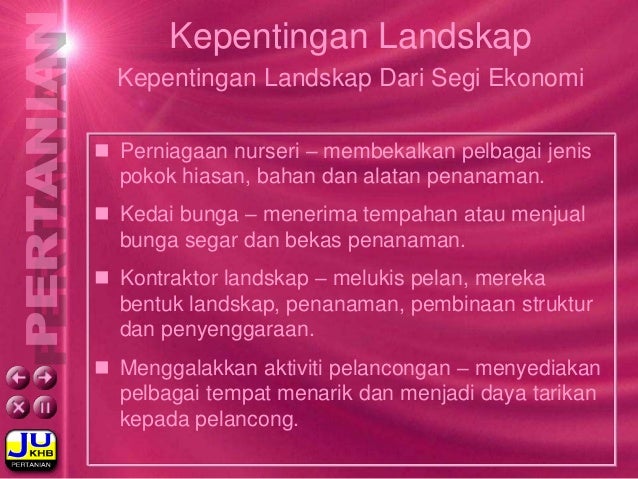 Fungsi Reka Bentuk Landskap / Memohon estetika ke yard anda.