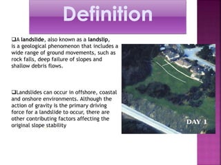 Landslide ppt | PPT
