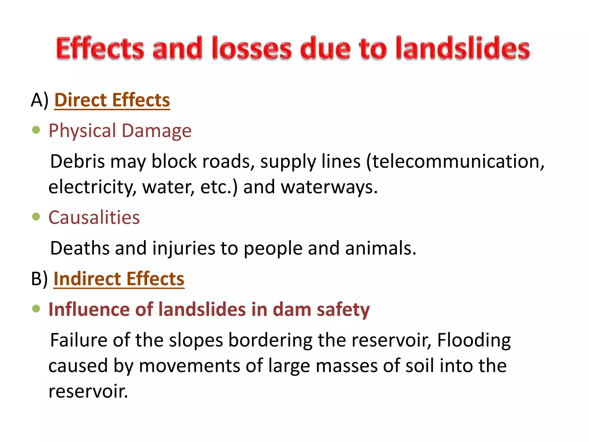 Landslide presentation | PPT