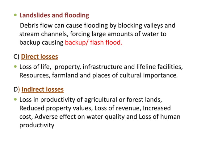 Landslide presentation