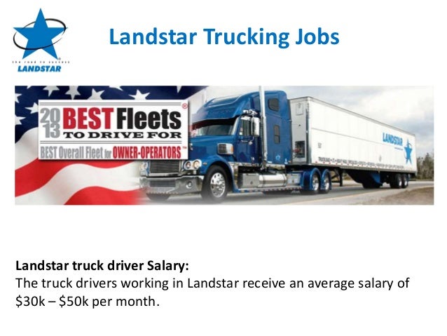 landstar trucking pay