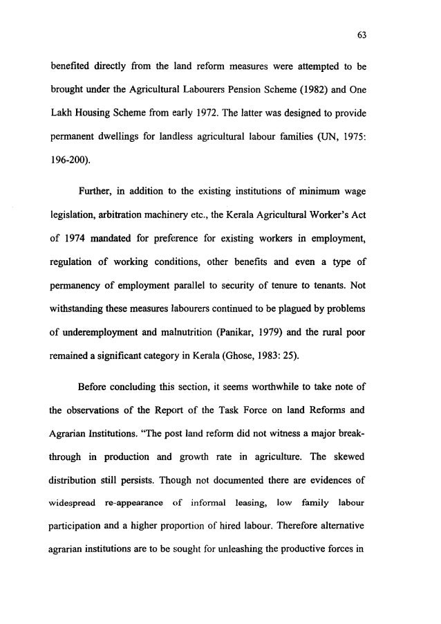 Land Tenure History Of Kerala And Land Reforms