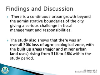 Land use change and environmental sustainability | PPTX