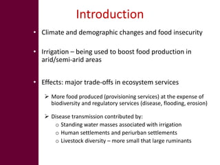 Land use change and the risk of selected zoonotic diseases: Observations from a case study in an arid/semi-arid area in Kenya