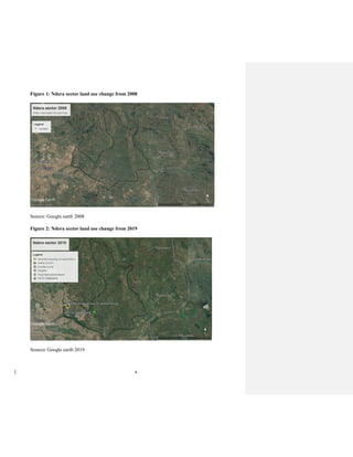 LAND USE CHANGE IN NDERA /RWANDA FROM 2002-2019 | PDF