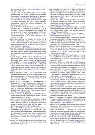 Land use land cover change analysis and detection of its drivers using ...