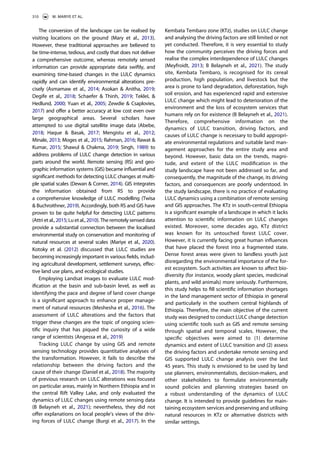 Land use land cover change analysis and detection of its drivers using ...