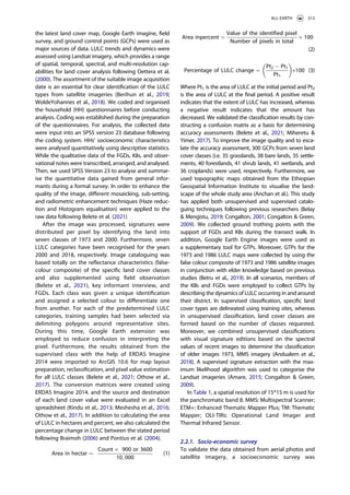 Land use land cover change analysis and detection of its drivers using ...