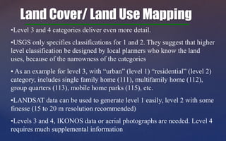 Landuse landcover mapping | PPTX