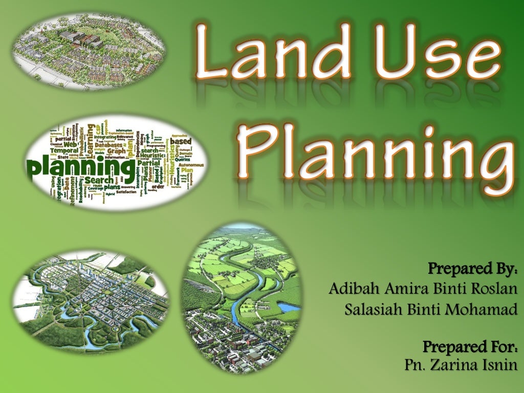 Land Use Planning in Malaysia